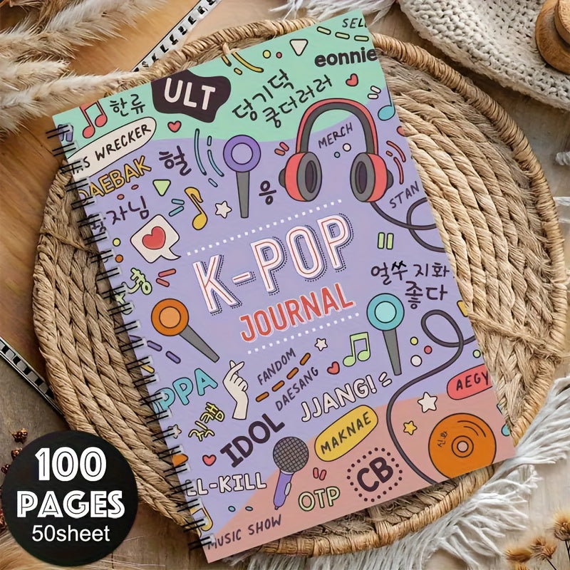 K-Pop Journal Notebook