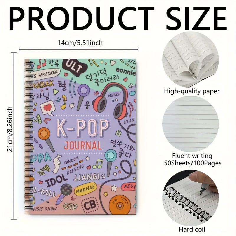 K-Pop Journal Notebook