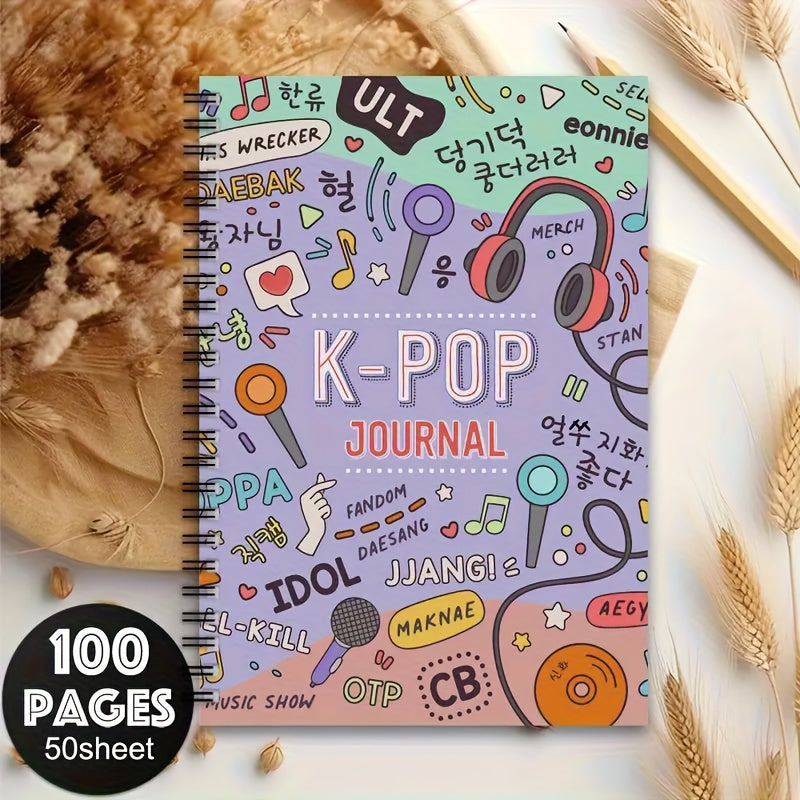 K-Pop Journal Notebook