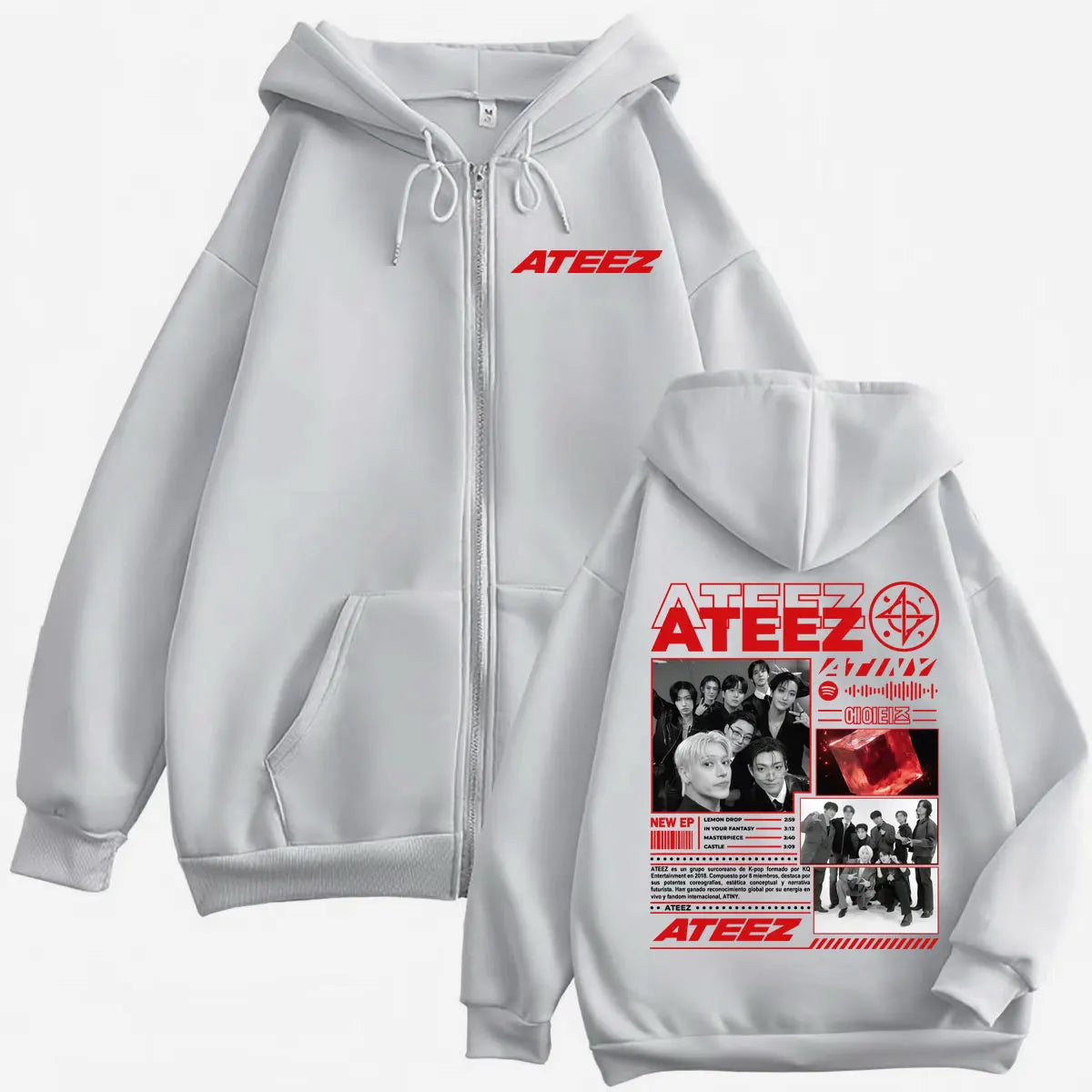 ATEEZ Street Zip Hoodie