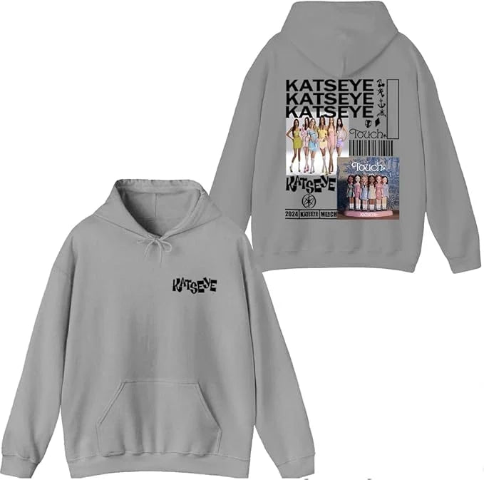 KATSEYE Graphic Collage Hoodie