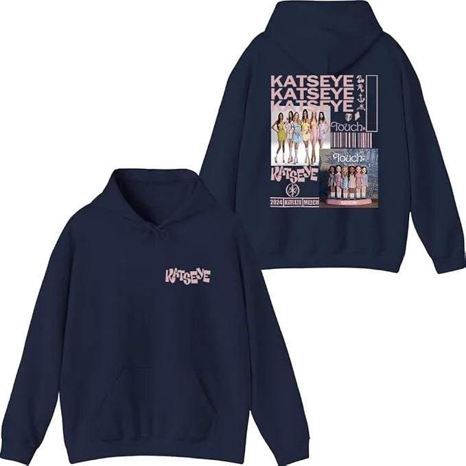 KATSEYE Graphic Collage Hoodie
