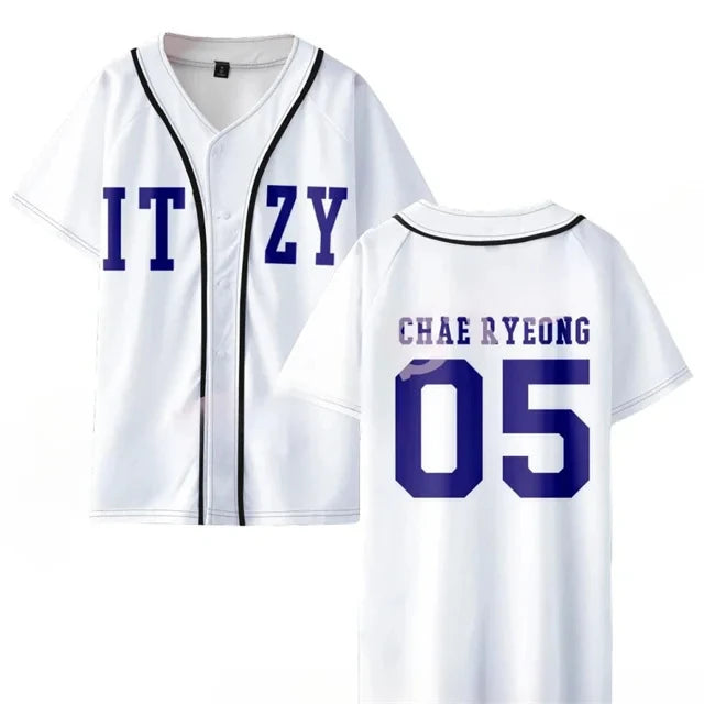 ITZY Baseball Jersey T-shirt