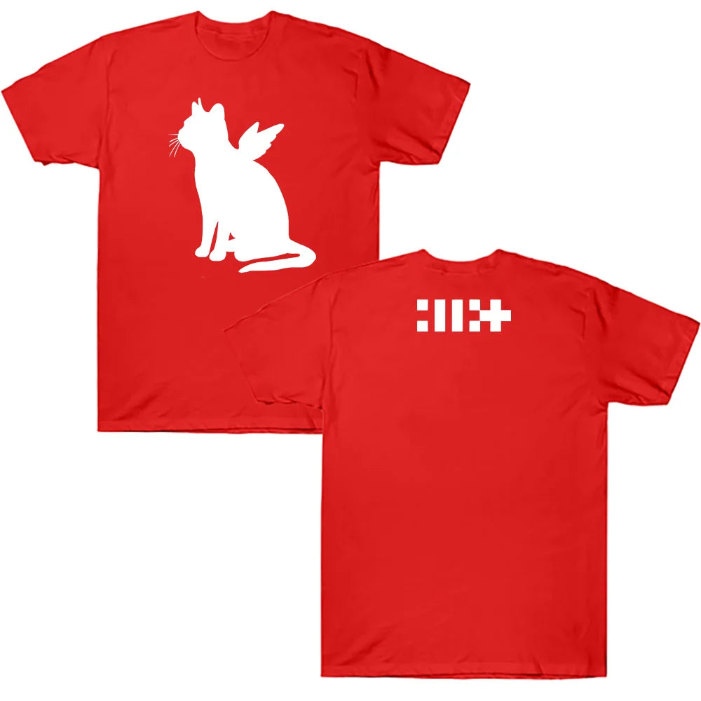 ILLIT "Bomb" Cat Angel T-Shirt K-Pop Unisex Tee