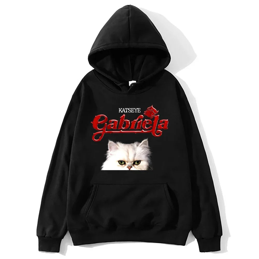 KATSEYE “Gabriela” Cat Graphic Hoodie