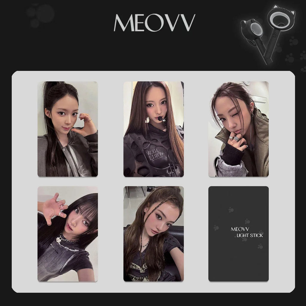 MEOVV Double-Sided Photocard Set 10PCS K-Pop Collection