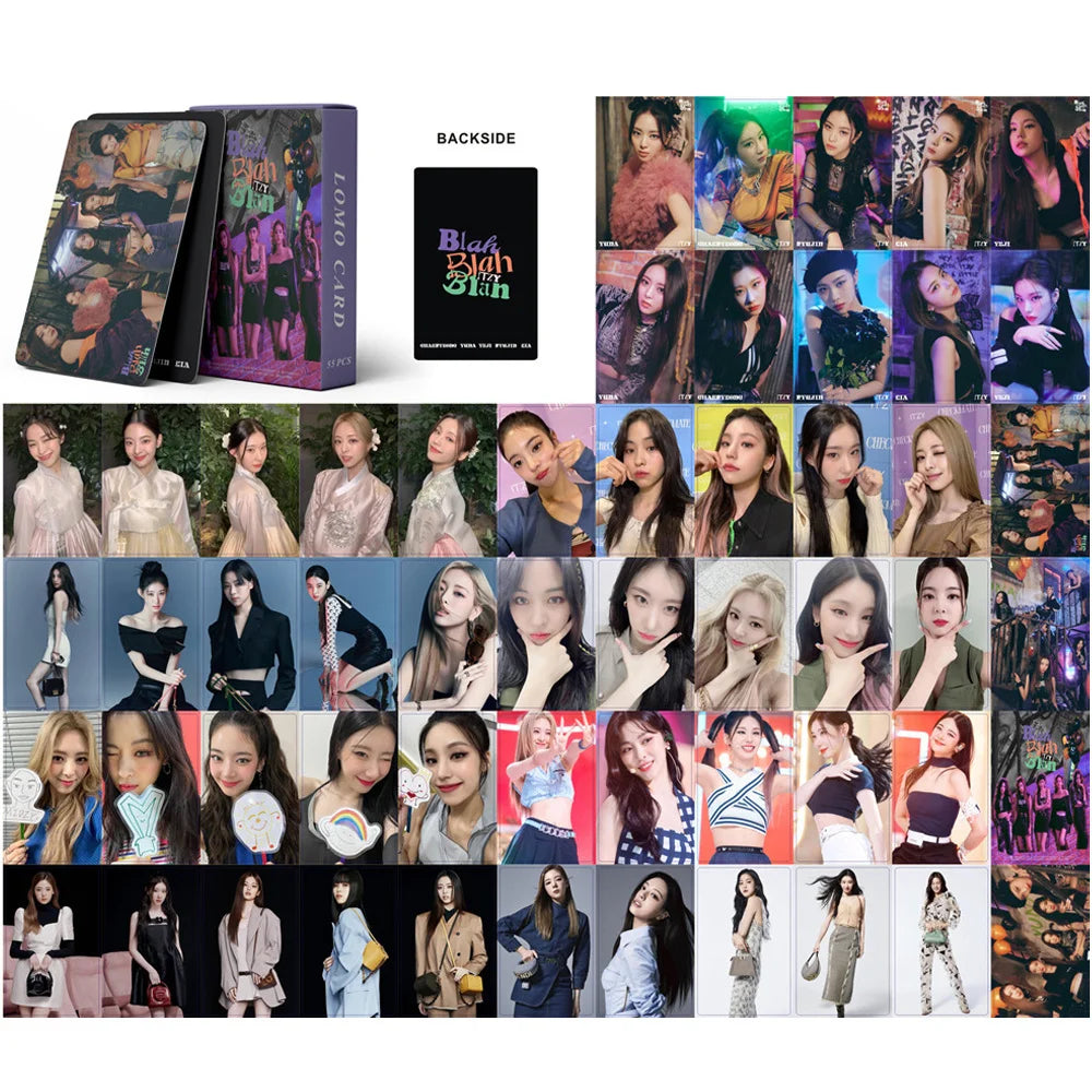 ITZY LOMO Photocard Set 55PCS