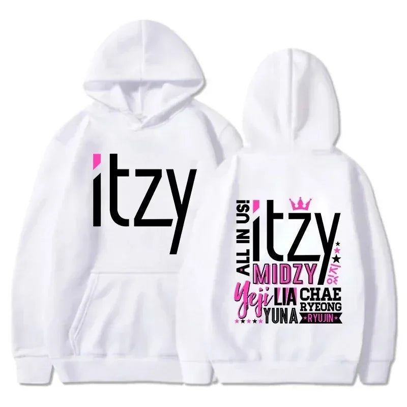 Kpop Girl Group Itzy Members And Fandom Name Hoodie
