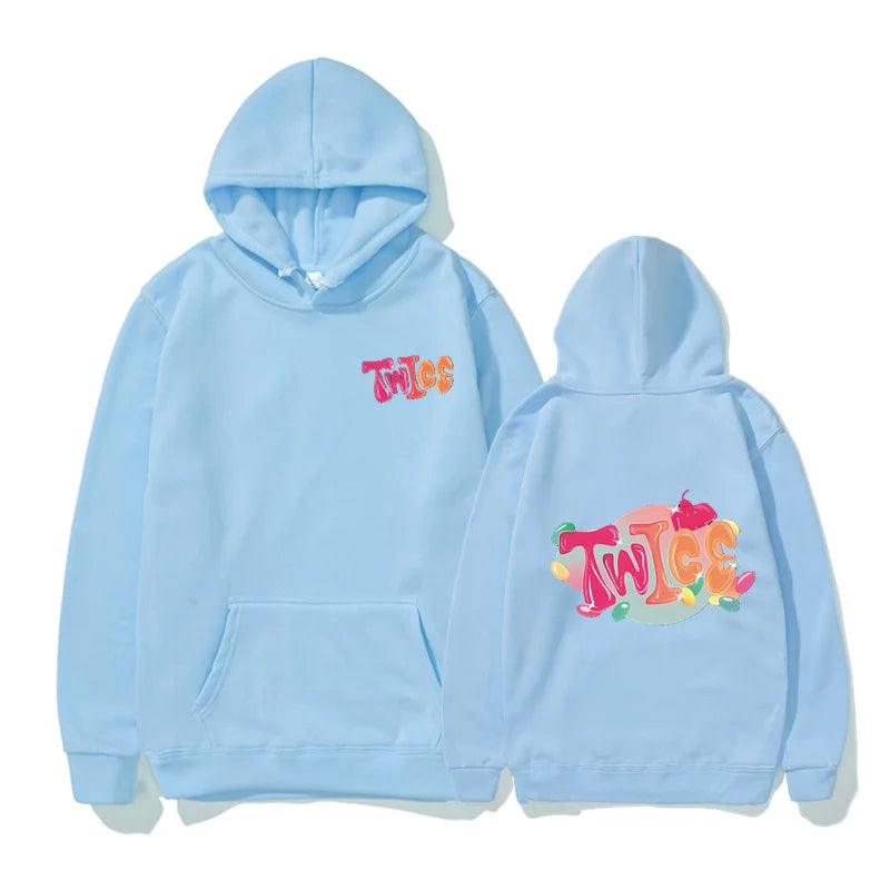 TWICE Rainbow Logo Hoodie