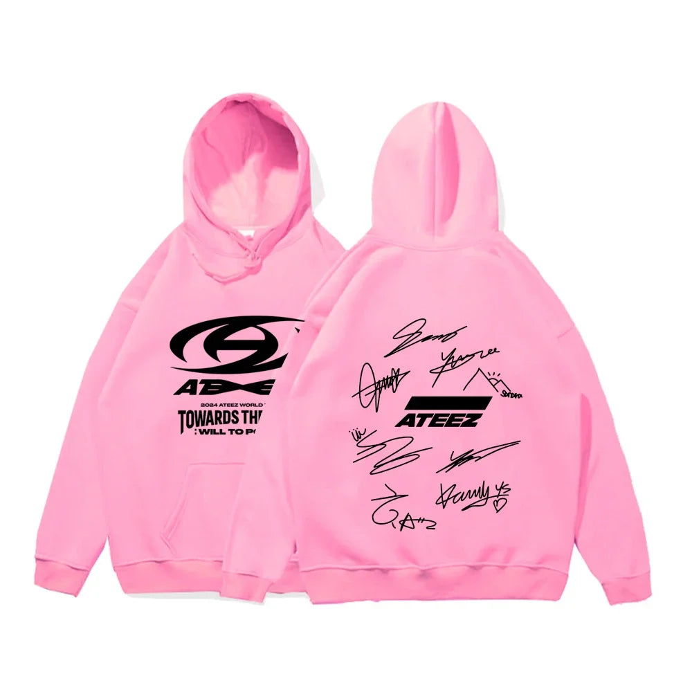 ATEEZ Signature Oversized Hoodie