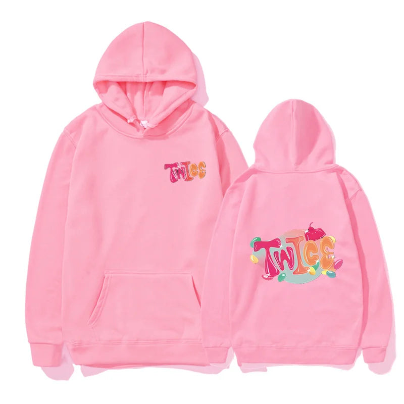 TWICE Rainbow Logo Hoodie