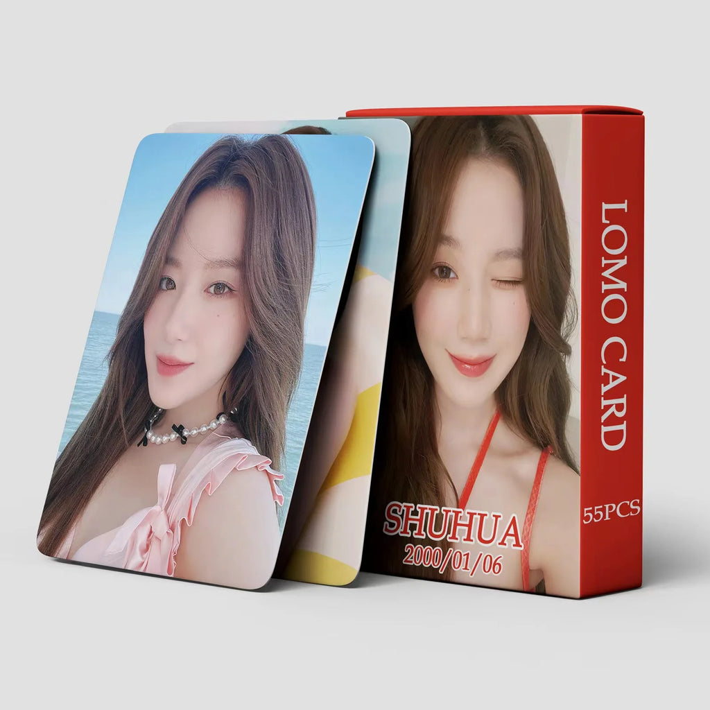 (G)I-DLE Shuhua Photocard Set 55pcs Lomo Cards