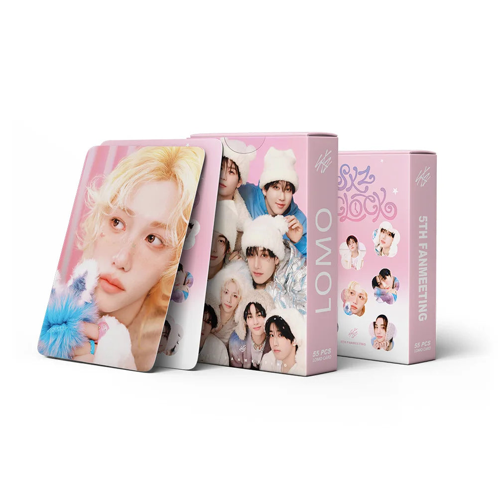 Kpop Boy Group Stray Kids Photocard 55Pcs