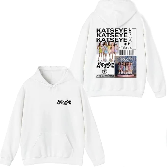 KATSEYE Graphic Collage Hoodie