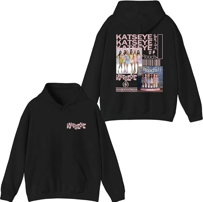 KATSEYE Graphic Collage Hoodie