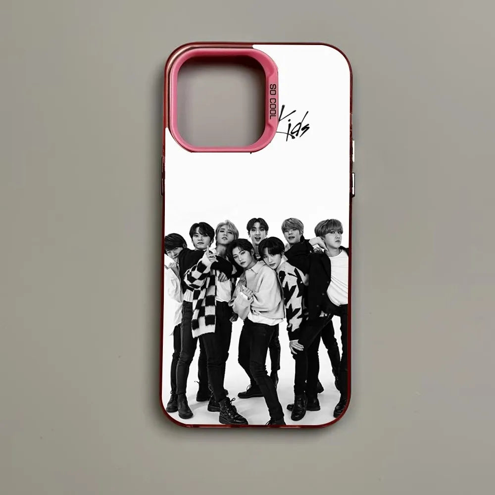 Stray Kids Aesthetic iPhone Case Kpop Boy Group Cover