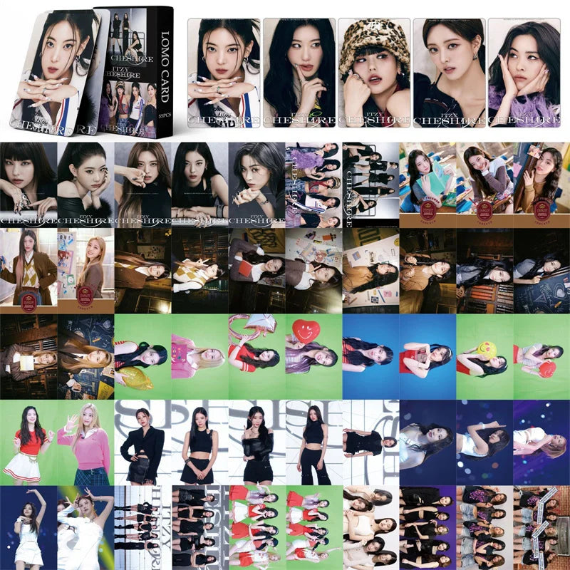 ITZY LOMO Photocard Set 55PCS