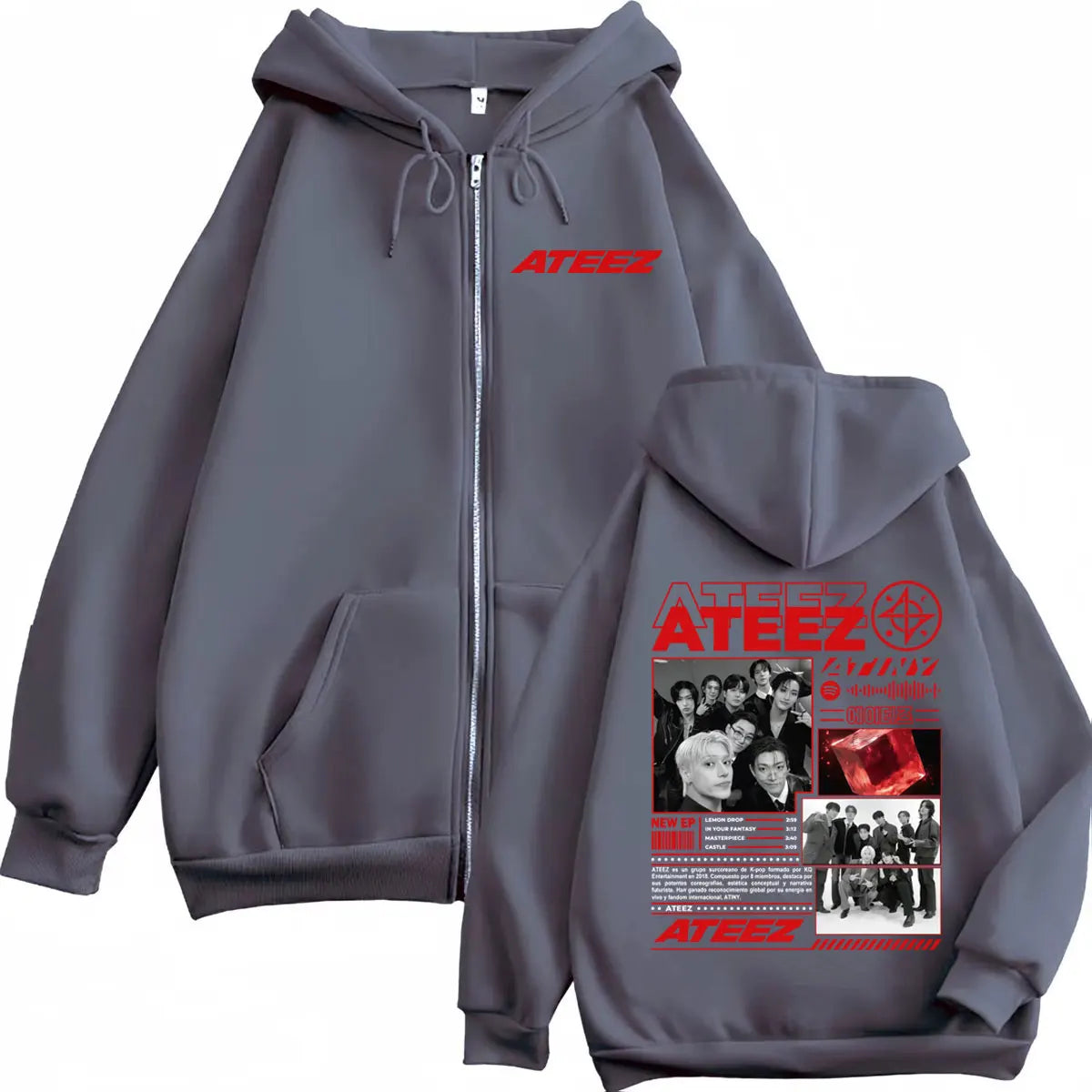 ATEEZ Street Zip Hoodie