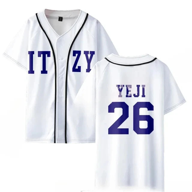 ITZY Baseball Jersey T-shirt