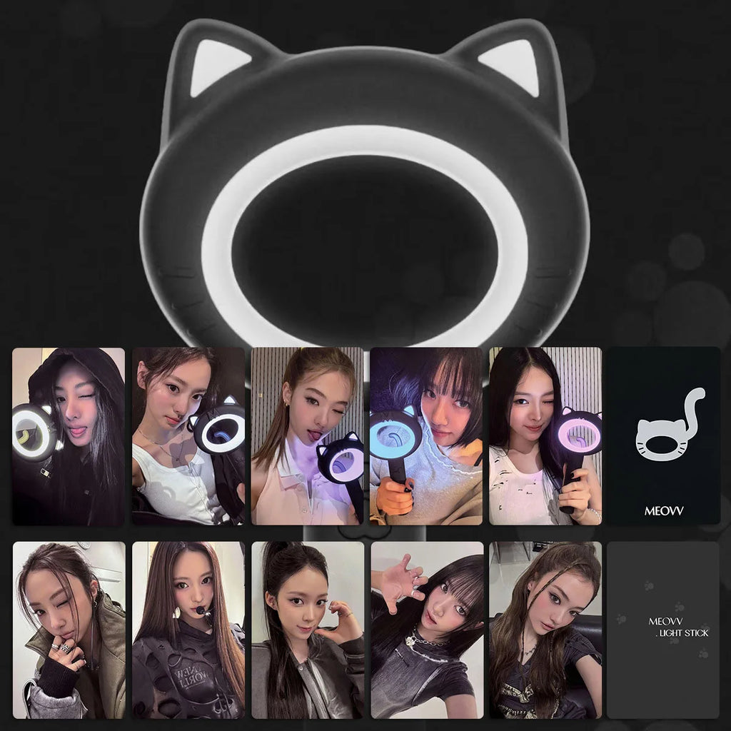 MEOVV Double-Sided Photocard Set 10PCS K-Pop Collection