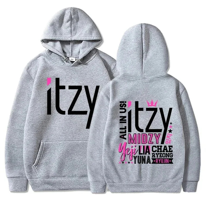 Kpop Girl Group Itzy Members And Fandom Name Hoodie