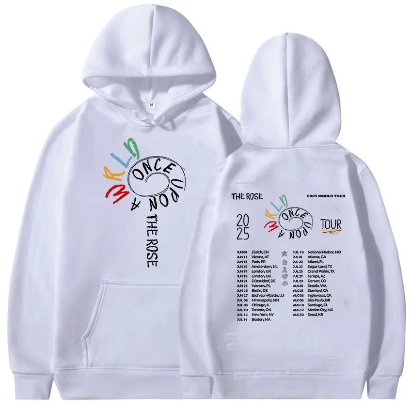 Kpop Boy Group The Rose Once Upon AWRLD World Tour 2025 Hoodie