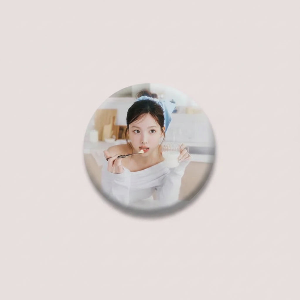TWICE Kpop Button Pins Collection Cute Idol Badge Set