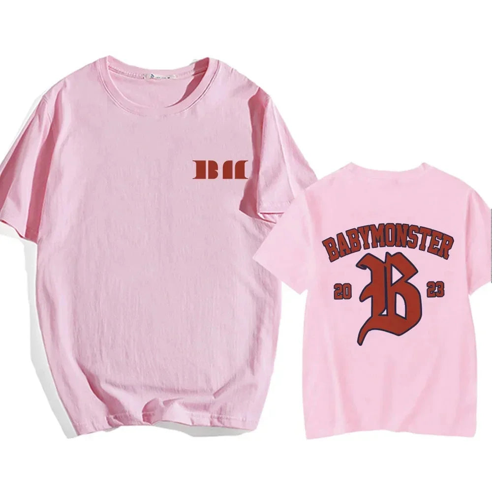 Babymonster Kpop Oversized Shirt Fan Tee