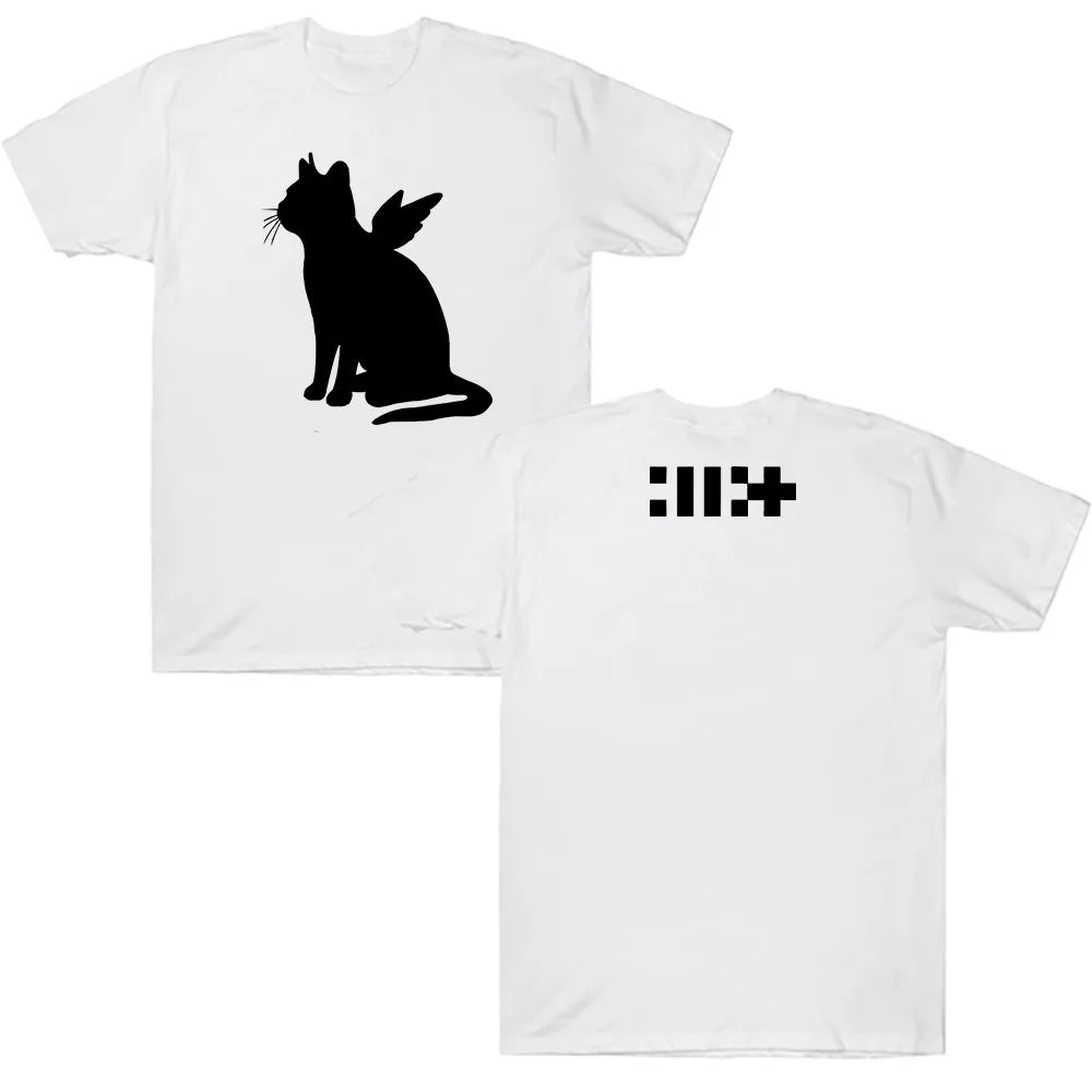 ILLIT "Bomb" Cat Angel T-Shirt K-Pop Unisex Tee