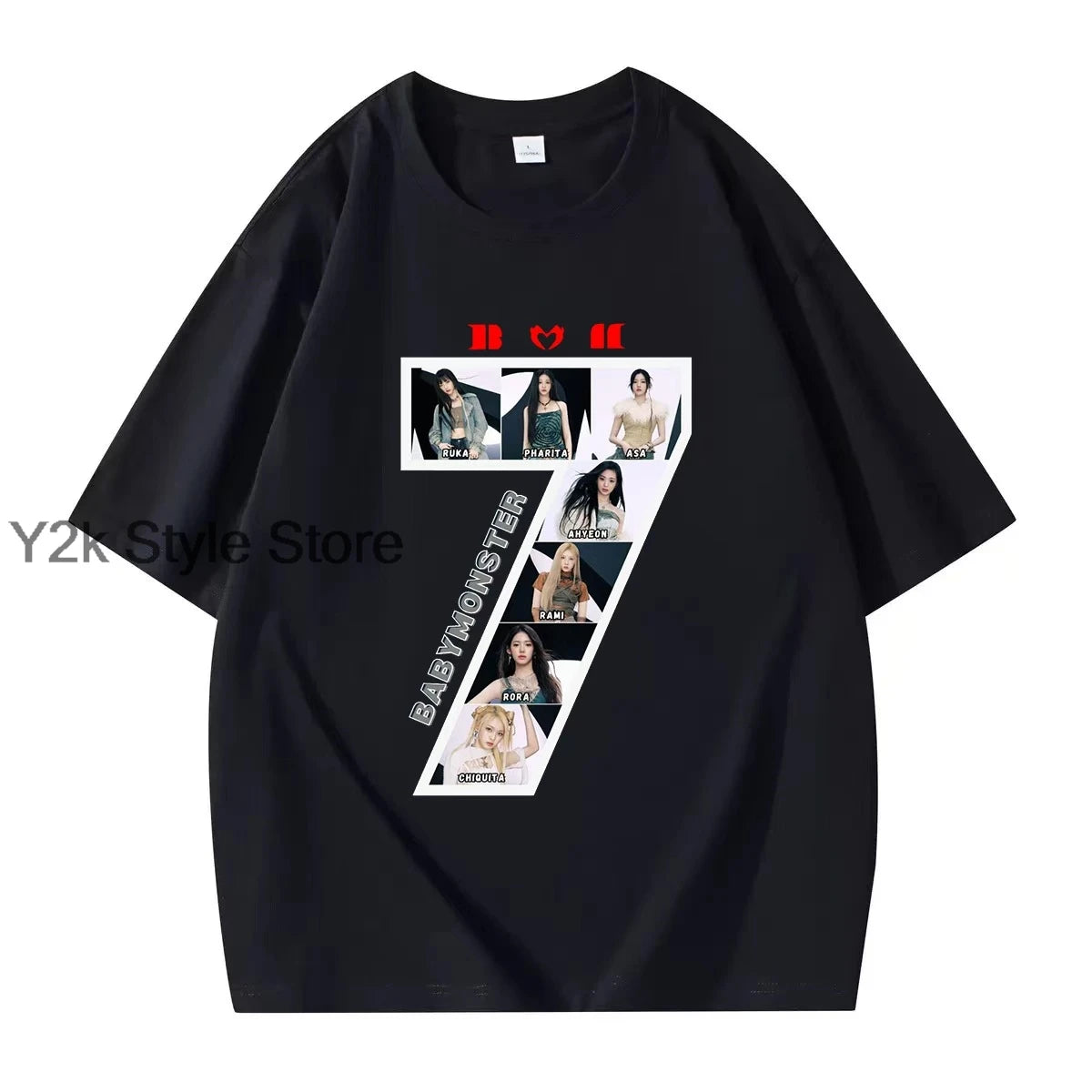 BABYMONSTER “7” Graphic T-Shirt