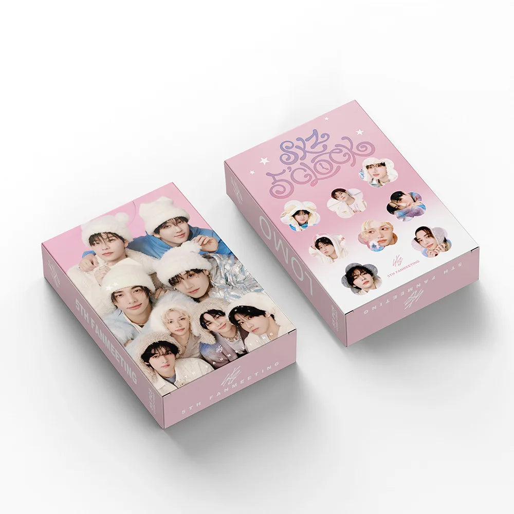 Kpop Boy Group Stray Kids Photocard 55Pcs