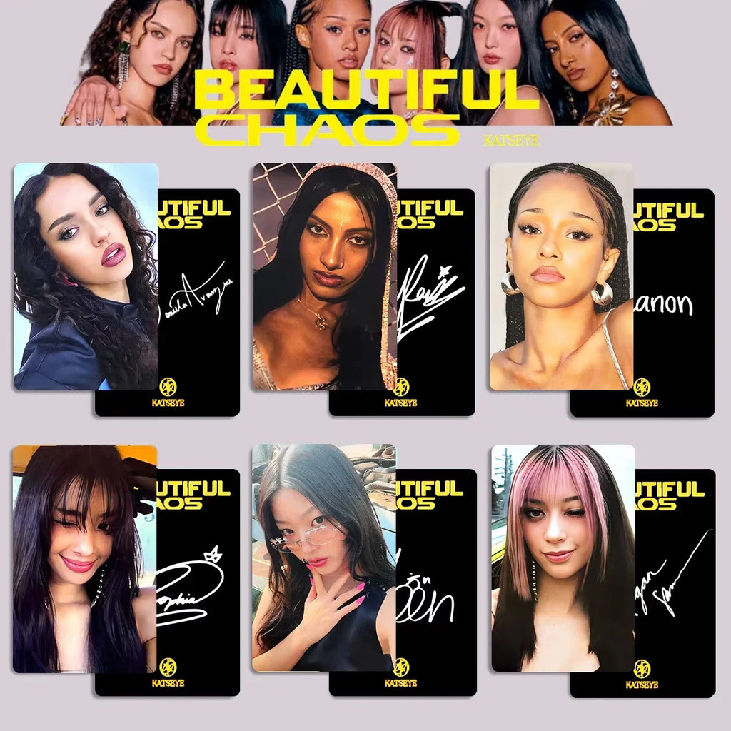 KATSEYE “Beautiful Chaos” Photocard Set 6PCS