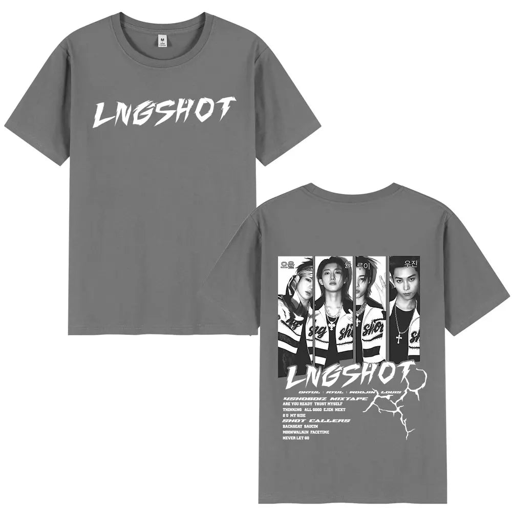 LONGSHOT K-Pop Graphic T-Shirt