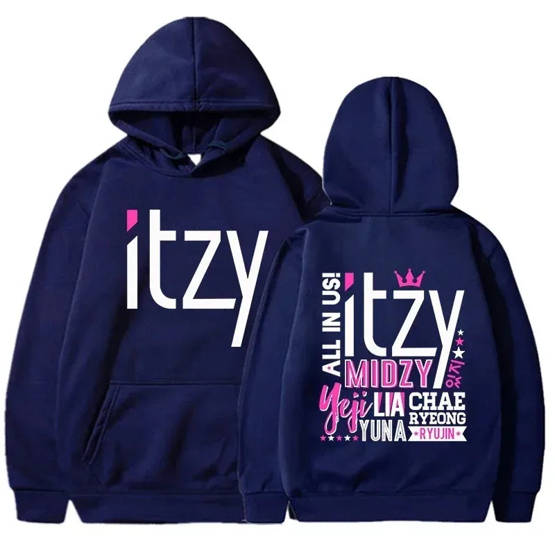 Kpop Girl Group Itzy Members And Fandom Name Hoodie