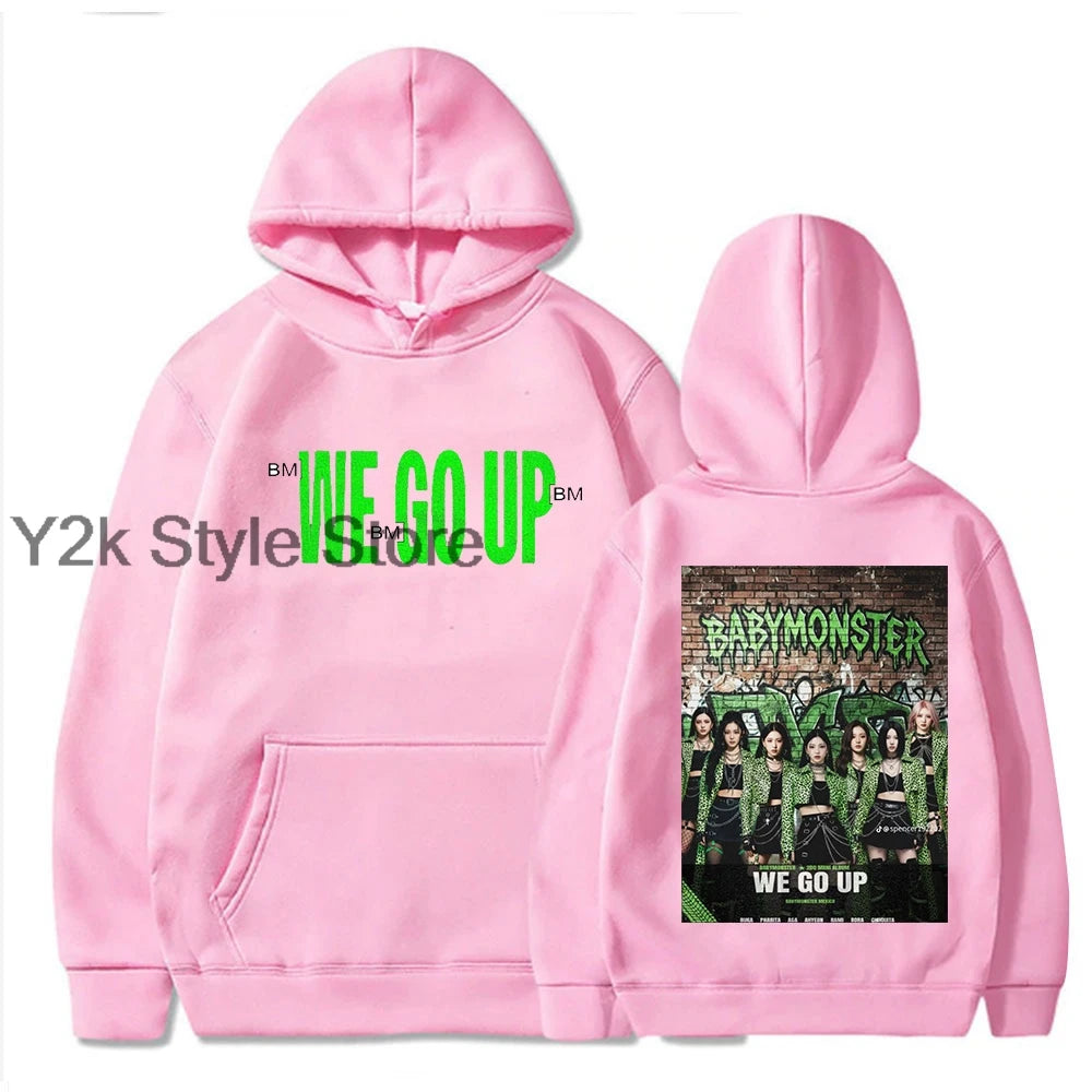 BABYMONSTER “We Go Up” Graphic Hoodie