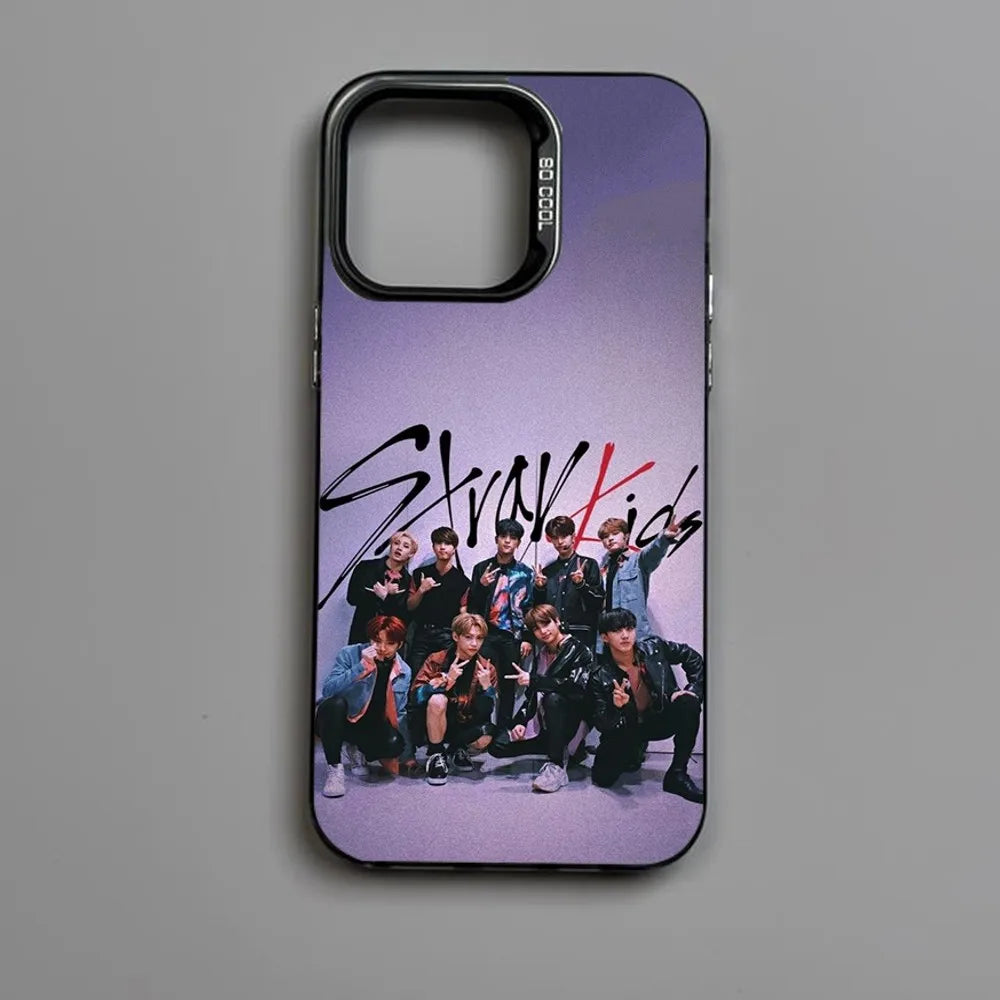 Stray Kids Aesthetic iPhone Case Kpop Boy Group Cover