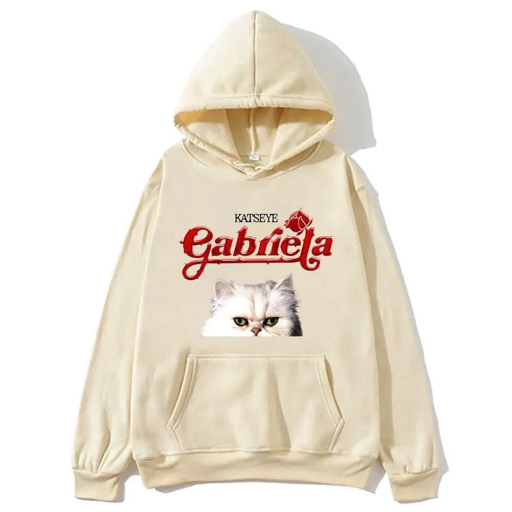 KATSEYE “Gabriela” Cat Graphic Hoodie