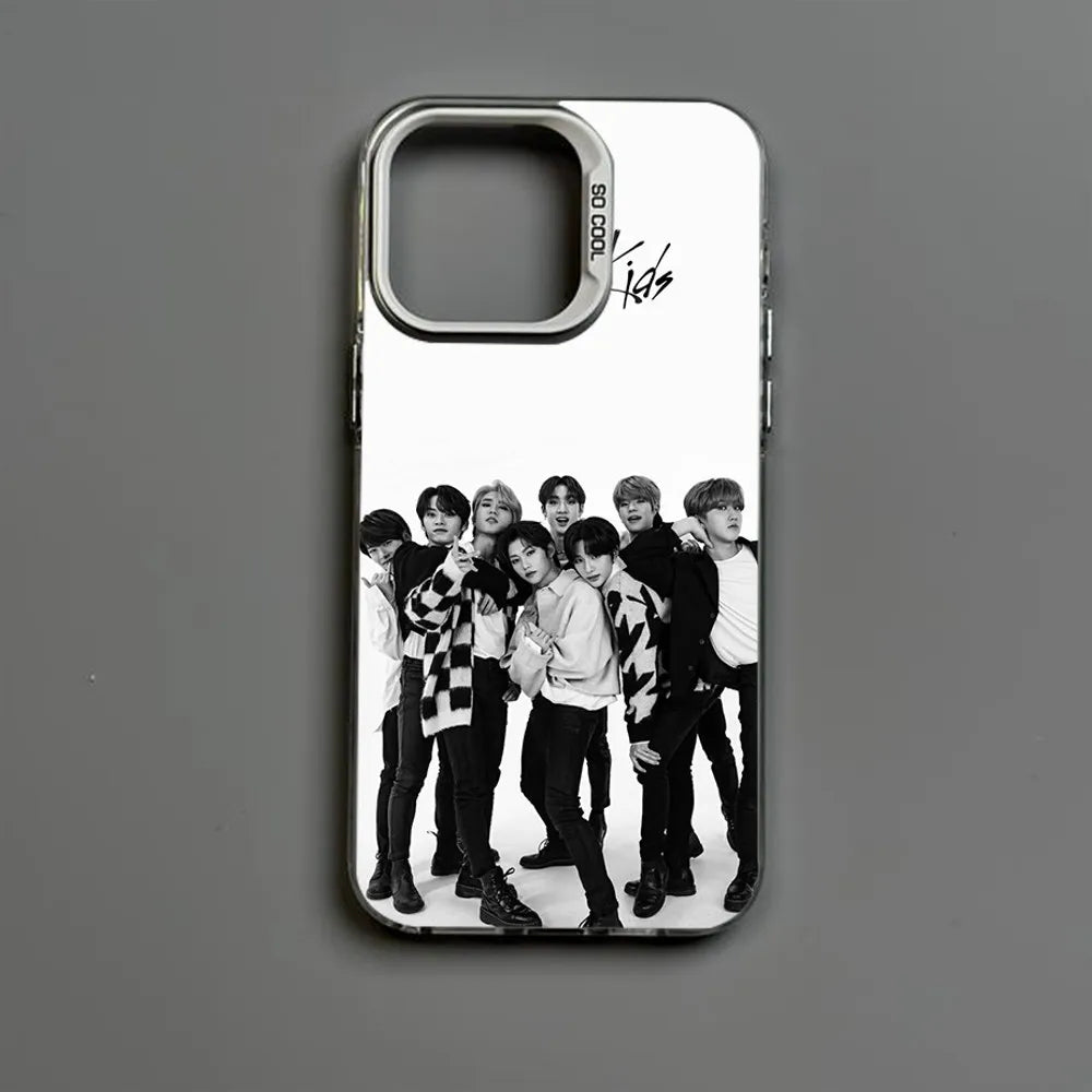 Stray Kids Aesthetic iPhone Case Kpop Boy Group Cover