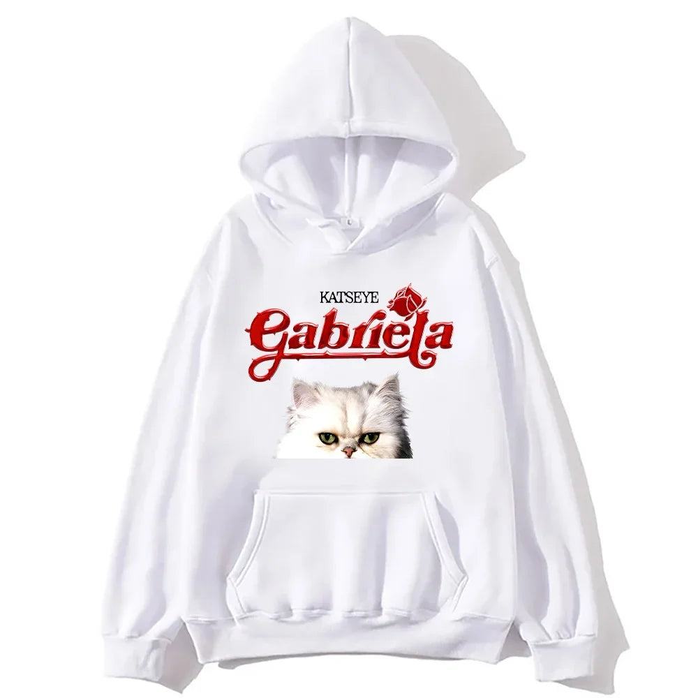 KATSEYE “Gabriela” Cat Graphic Hoodie