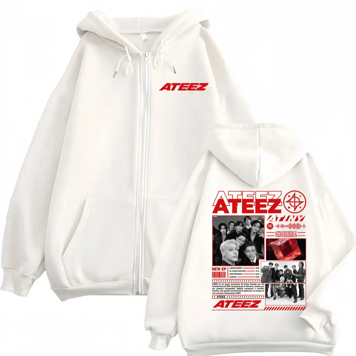 ATEEZ Street Zip Hoodie