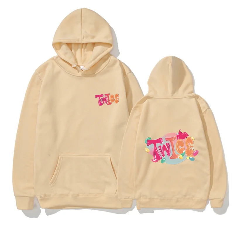 TWICE Rainbow Logo Hoodie