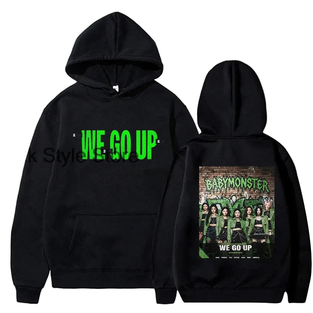 BABYMONSTER “We Go Up” Graphic Hoodie