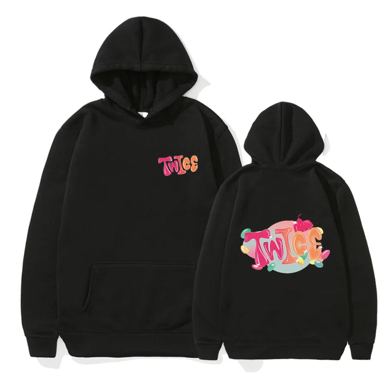 TWICE Rainbow Logo Hoodie