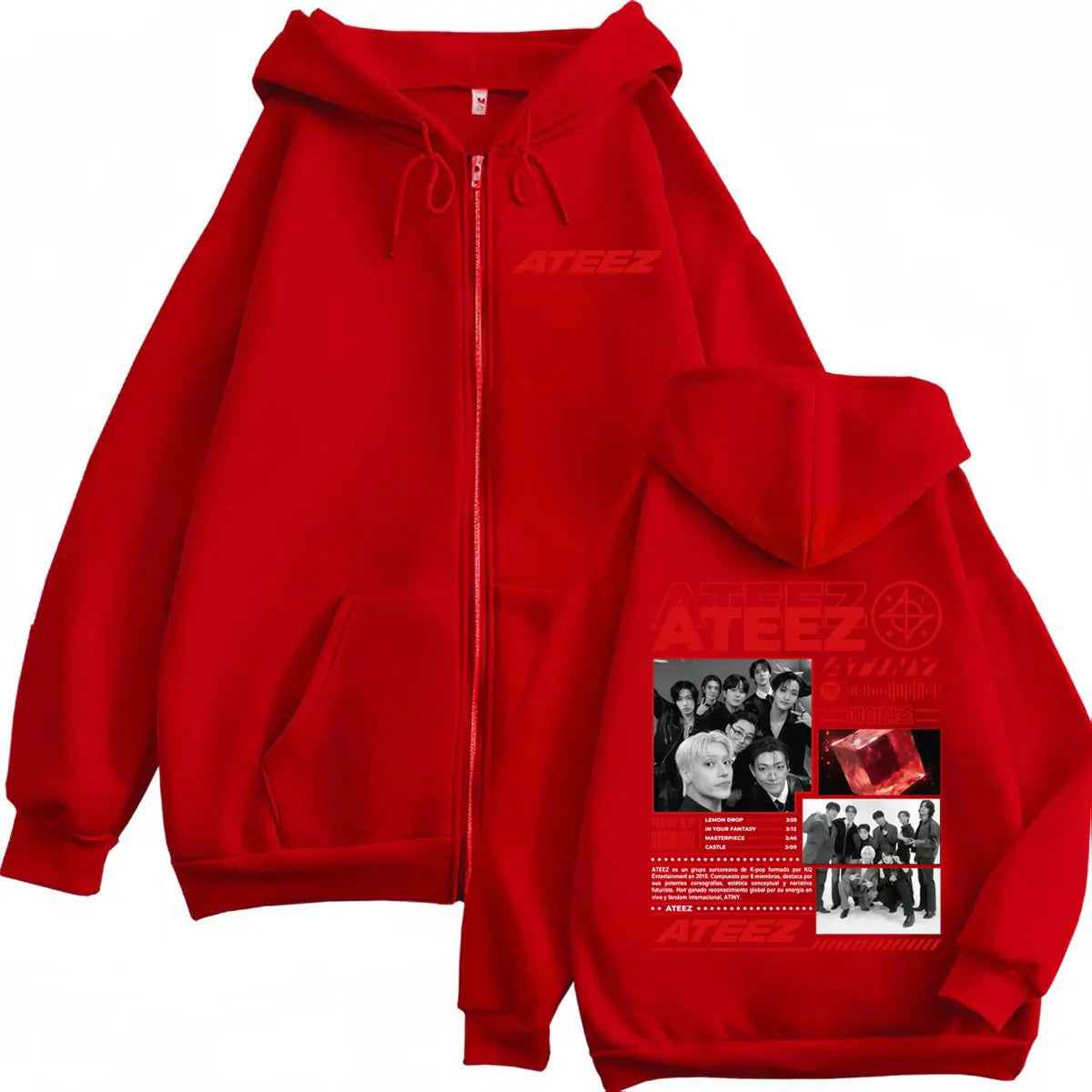 ATEEZ Street Zip Hoodie