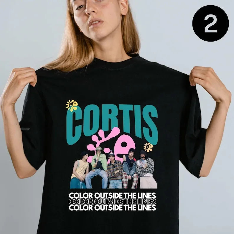 Kpop Cortis Cartoon Graphic Tee